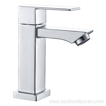 Durable basin faucet for motorhomes